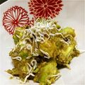 macky_'s cooksnap of when they made 焼きアボガドのじゃこ生姜和え.