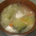 ぶーたーこー's cooksnap of when they made 豆腐と野菜のあんかけスープ.