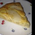 ちかこんにゃく's cooksnap of when they made クリームチーズと苺のデザートピザ☆.