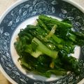 古都ちゃんまま's cooksnap of when they made 鉄板◎小松菜のカラシ醤油和え.