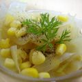 修行中のK's cooksnap of when they made 新玉ねぎとコーンの甘煮～バターコンソメ味.