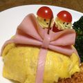 まんまーるさん's cooksnap of when they made オムライスのプレゼント.