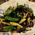 ペペ・ロン・チーノ's cooksnap of when they made キノコとピーマンの塩昆布炒め☆.