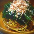 ちたもぬ's cooksnap of when they made ❀ツナとわかめの和風パスタ❀.