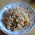 うのっこリー's cooksnap of when they made たくあんが美味しい♡＊キムチ炒飯＊.