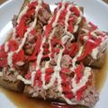 マーブルねこ's cooksnap of when they made ☆厚揚げのツナマヨ醤油のせ☆.
