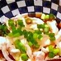 meatdumpli's cooksnap of when they made ☆蒸し鶏と三つ葉の梅みぞれポン酢和え☆.