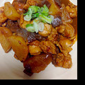 kikuちん's cooksnap of when they made こってり。大根と蒟蒻のみそ煮(どて煮風).