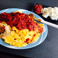 ※はなちきん※'s cooksnap of when they made 簡単トマトソース！とろとろオムライス☆.
