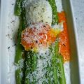 みょんオンマ's cooksnap of when they made アスパラの半熟卵パルミジャーノのせ.
