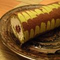 mamilala's cooksnap of when they made 抹茶・黒蜜がけ☆ロールケーキ.