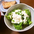 よちりん's cooksnap of when they made ＊簡単美味♪菜の花～マイルドからしマヨ＊.