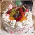 猫ﾏンﾏ's cooksnap of when they made 2012クリスマスケーキ.