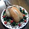 ママたれ's cooksnap of when they made クリスマスにリゾット入り☆ローストチキン.