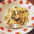 shino1023's cooksnap of when they made ほうれん草de和風パスタ.