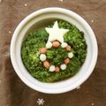 カリメロまま's cooksnap of when they made キャラ弁♡ワンポイント♡クリスマスリース.