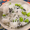 Faiza's cooksnap of when they made 枝豆と釜揚げしらすの混ぜご飯.