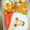 はなもぐちゃん's cooksnap of when they made サンタさんのクリスマス弁当.