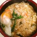とまとま１０'s cooksnap of when they made スンドゥブ風キムチ雑炊✿.