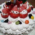 ﾋﾋﾞｺｺ's cooksnap of when they made サンタケーキ.