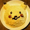 kaoriko33's cooksnap of when they made 簡単！かぼちゃムースのドームケーキ.