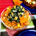 ニコニコまっきー's cooksnap of when they made ほうれん草の白和えでクリスマスツリー☆.
