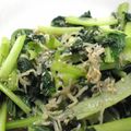 stw's cooksnap of when they made 小松菜のゴマじゃこ炒め.