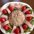 ☆葵☆'s cooksnap of when they made 可愛い♪簡単♪クリスマスの卵サラダ♪.
