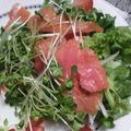 ゆなりののまま's cooksnap of when they made サーモンのカルパッチョ風.