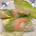 popopo＊'s cooksnap of when they made アボエビチーズな生春巻き♪.