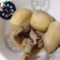 rerenママ's cooksnap of when they made 里芋と豚肉の煮物.