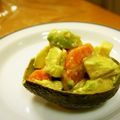 kumiy＊'s cooksnap of when they made アボガドとサーモンのコロコロサラダ.