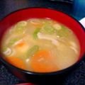まっゆん's cooksnap of when they made 冷え防止！根菜生姜スープ.