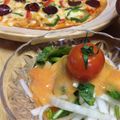 ゃぁゃ's cooksnap of when they made 大根と白菜の塩もみサラダ☆柿ドレッシング.