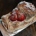 あず☆ちゃん's cooksnap of when they made ブッシュドノエル.