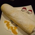 えみーろ's cooksnap of when they made クリスマス♡もちふわ♡米粉 ロールケーキ.