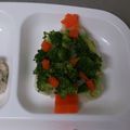 そらおのえくぼ's cooksnap of when they made クリスマス離乳食 ポテサラツリー.