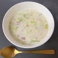 ももももんが☆'s cooksnap of when they made ベーコンと白菜のがっつりミルクスープ.