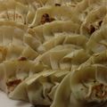 萩のゆず's cooksnap of when they made 簡単！シャキシャキ甘ーいキャベツ餃子.