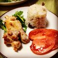 やまぷん's cooksnap of when they made 炊飯器でキノコたっぷりピラフ.