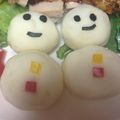 JILLの赤メガネ's cooksnap of when they made 簡単クリスマスメニュ～雪だるまサラダ♪.