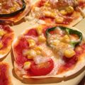 u_n＊'s cooksnap of when they made ～超お手軽～餃子の皮でミニピザ.