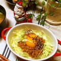 ♡みきママ♡'s cooksnap of when they made 【✿ヘルシー納豆キャベツ✿】.