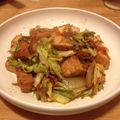 鬼瓦龍馬ん太郎's cooksnap of when they made 厚揚げとキャベツの中華風炒め.