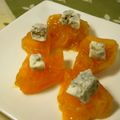 大魔女's cooksnap of when they made 柿とブルーチーズのおつまみ.