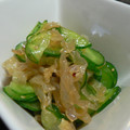 LLママ's cooksnap of when they made ☆きゅうりと中華くらげ☆.
