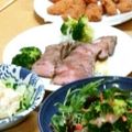 kurolabu428's cooksnap of when they made フライパンで焼くだけのローストビーフ.