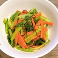 ShOkOtArO✰'s cooksnap of when they made 【だしがらで♪】野菜のポン酢和え.