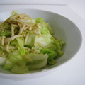 ラッチーU^ｪ^U's cooksnap of when they made ちくわえのきキャベツ炒め.