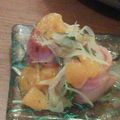 れいや～ん's cooksnap of when they made ベーコン巻き♪ホタテとみかんのサラダ.